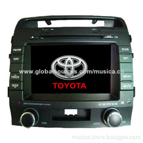 DVD Player for Toyota Land Cruiser, with 8-inch Screen